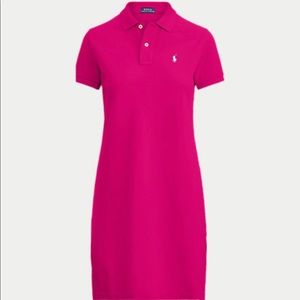 Pink Ralph Lauren Sport Polo Dress